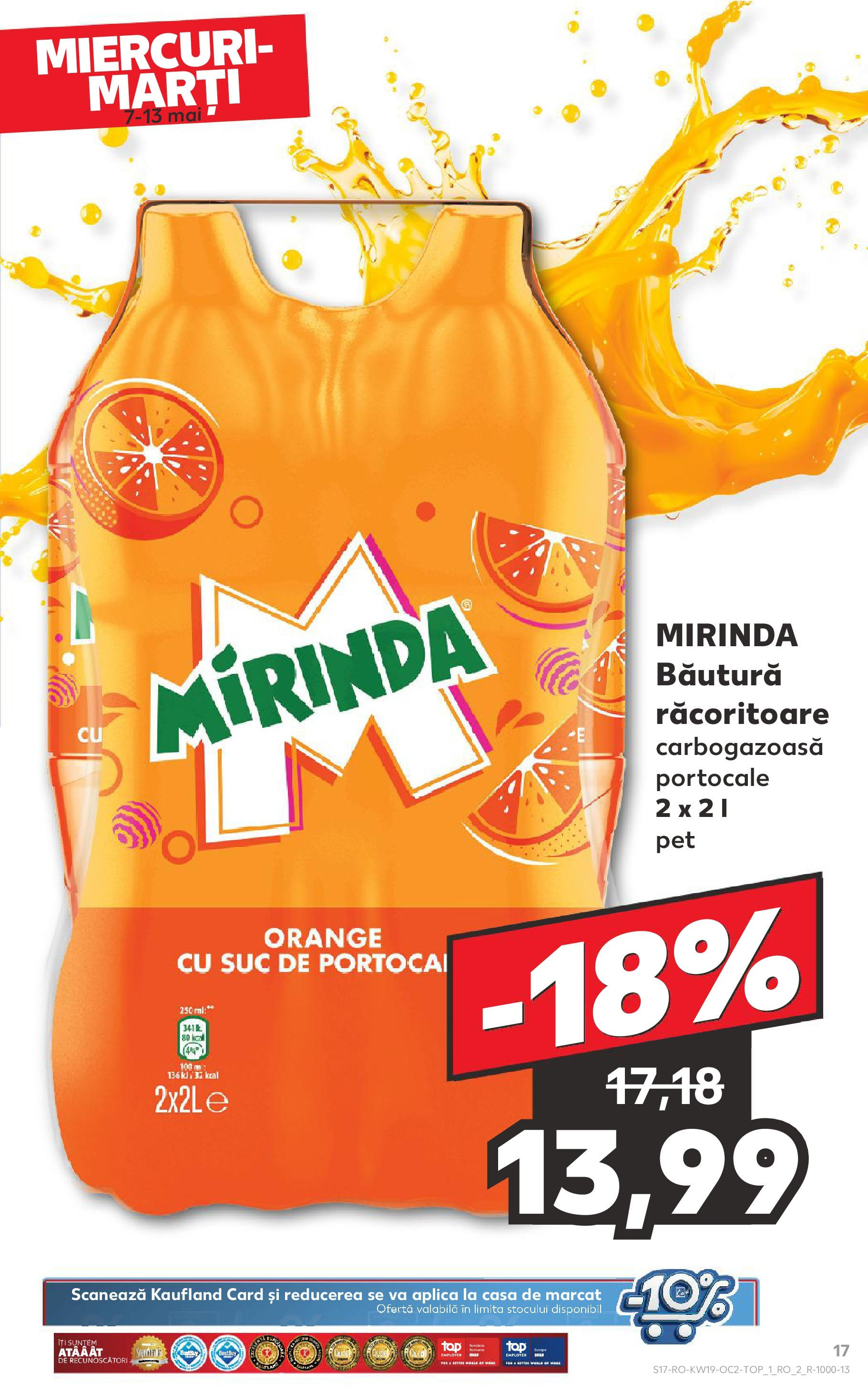 Catalog Kaufland - Bucureşti 07.05.2025 || Revista si Oferte | Pagină: 17 | Produse: Suc, Portocale Catalog Kaufland - Bucureşti 07.05.2025 - Revista si Oferta | Pagină: 17 | Produse: Suc, Portocale