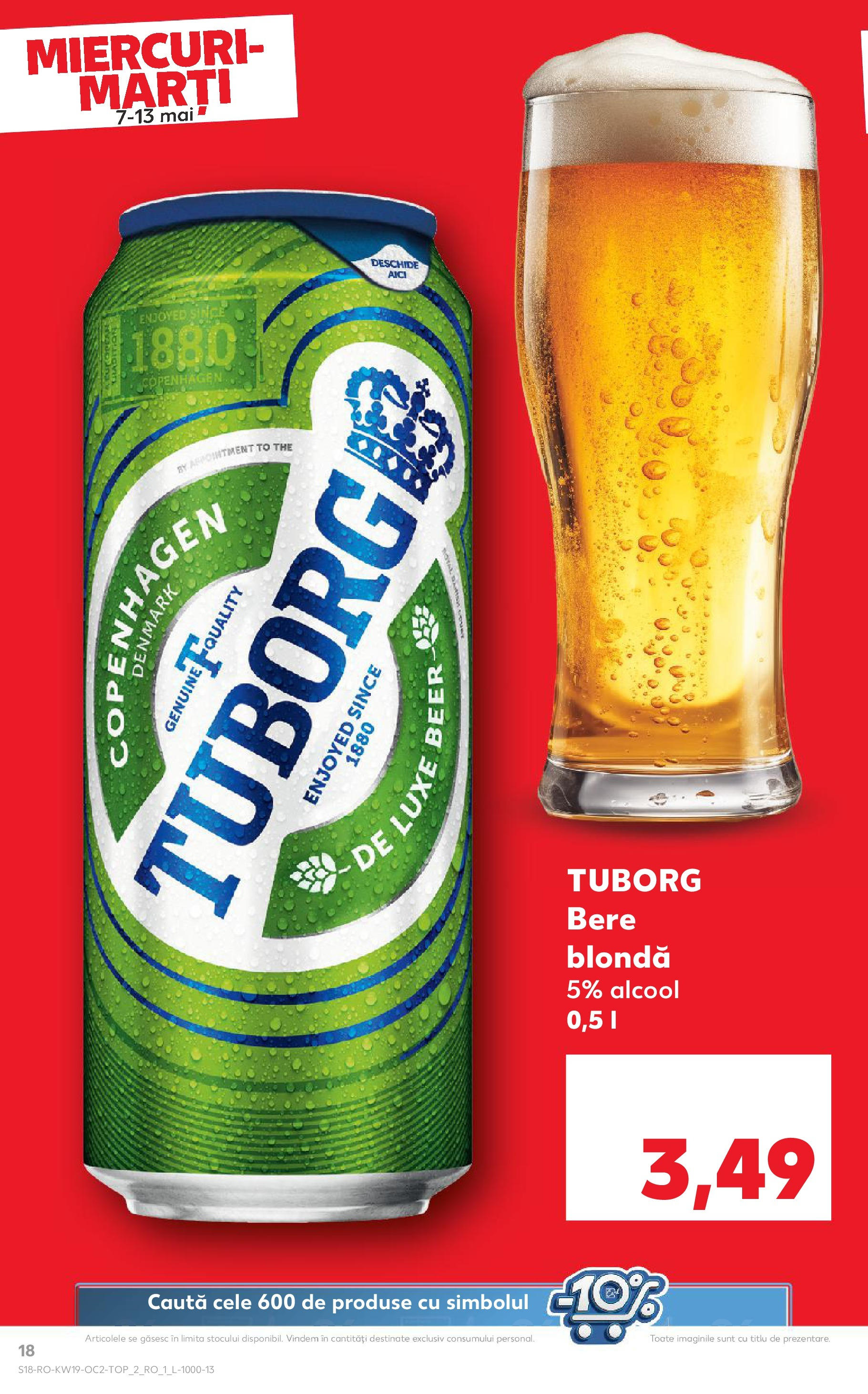 Catalog Kaufland - Bucureşti 07.05.2025 || Revista si Oferte | Pagină: 18 | Produse: Bere Catalog Kaufland - Bucureşti 07.05.2025 - Revista si Oferta | Pagină: 18 | Produse: Bere