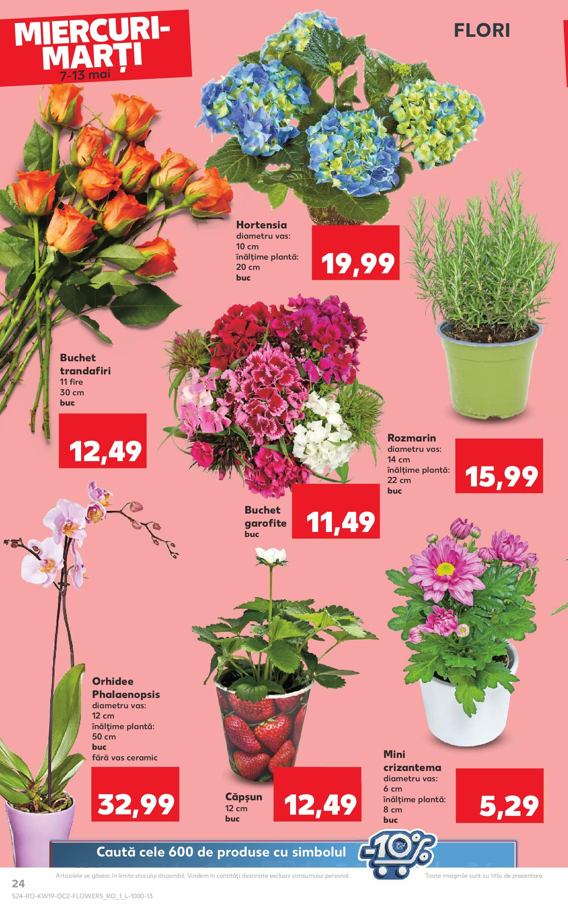 Catalog Kaufland - Bucureşti 07.05.2025 || Revista si Oferte | Pagină: 24 | Produse: Orhidee Catalog Kaufland - Bucureşti 07.05.2025 - Revista si Oferta | Pagină: 24 | Produse: Orhidee