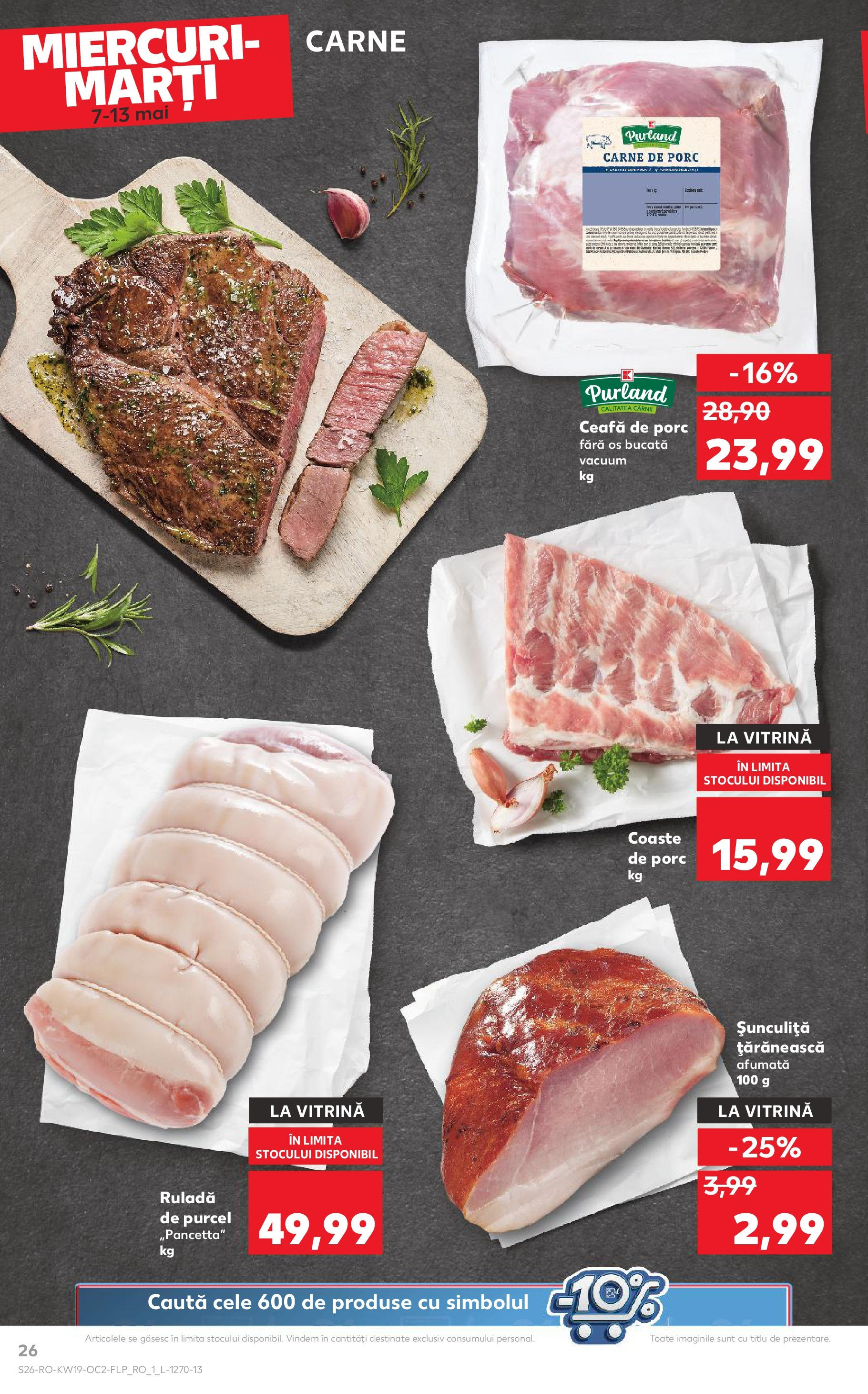 Catalog Kaufland - Sibiu 06.05.2025 || Revista si Oferte | Pagină: 26 | Produse: Keçeli kalem, Vitrină, Carne De Porc Catalog Kaufland - Sibiu 06.05.2025 - Revista si Oferta | Pagină: 26 | Produse: Keçeli kalem, Vitrină, Carne De Porc