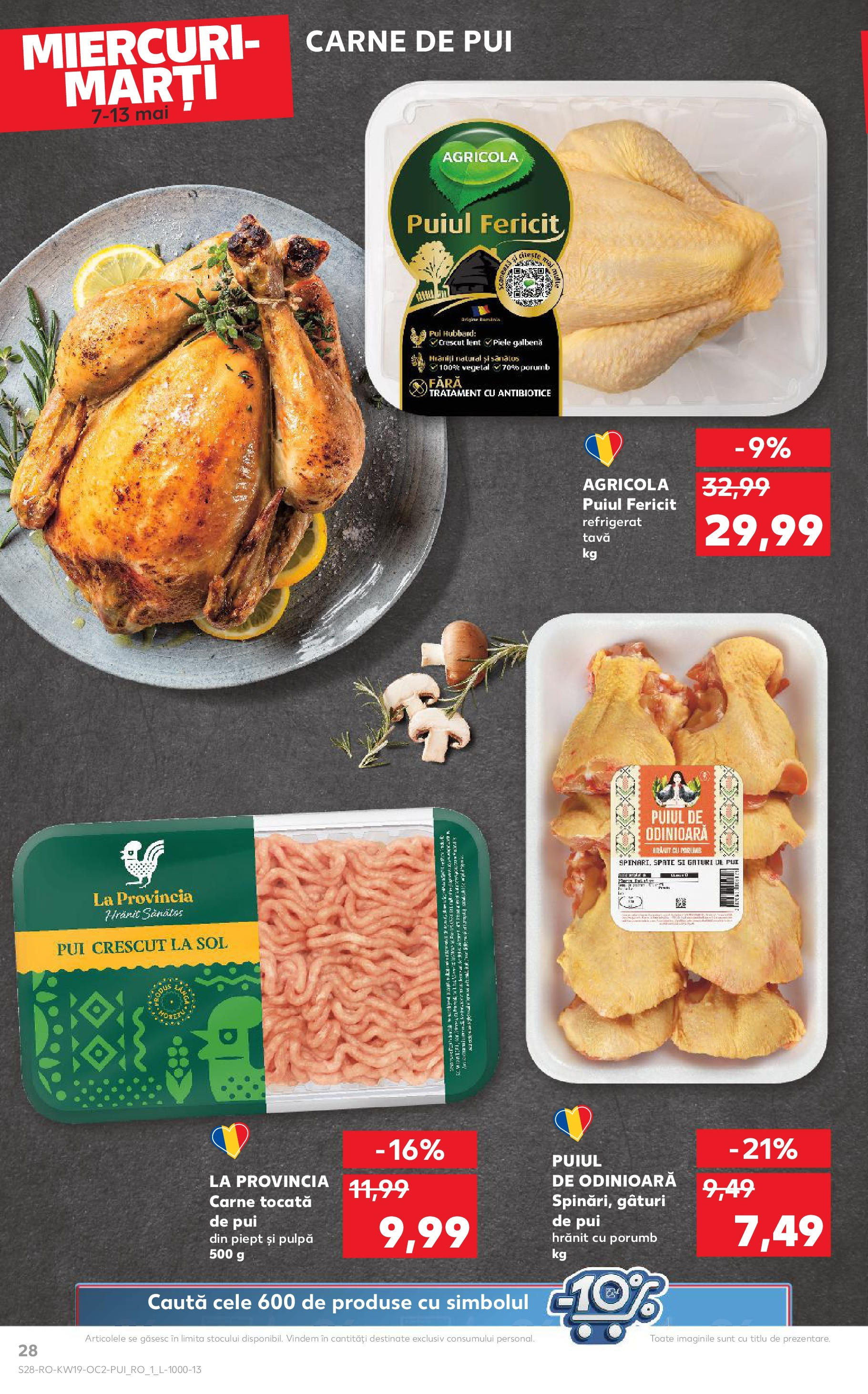 Catalog Kaufland - Bucureşti 07.05.2025 || Revista si Oferte | Pagină: 28 | Produse: Hacıyatmaz Kedi Oyuncağı, Carne De Pui, Carne tocată, Porumb Catalog Kaufland - Bucureşti 07.05.2025 - Revista si Oferta | Pagină: 28 | Produse: Hacıyatmaz Kedi Oyuncağı, Carne De Pui, Carne tocată, Porumb