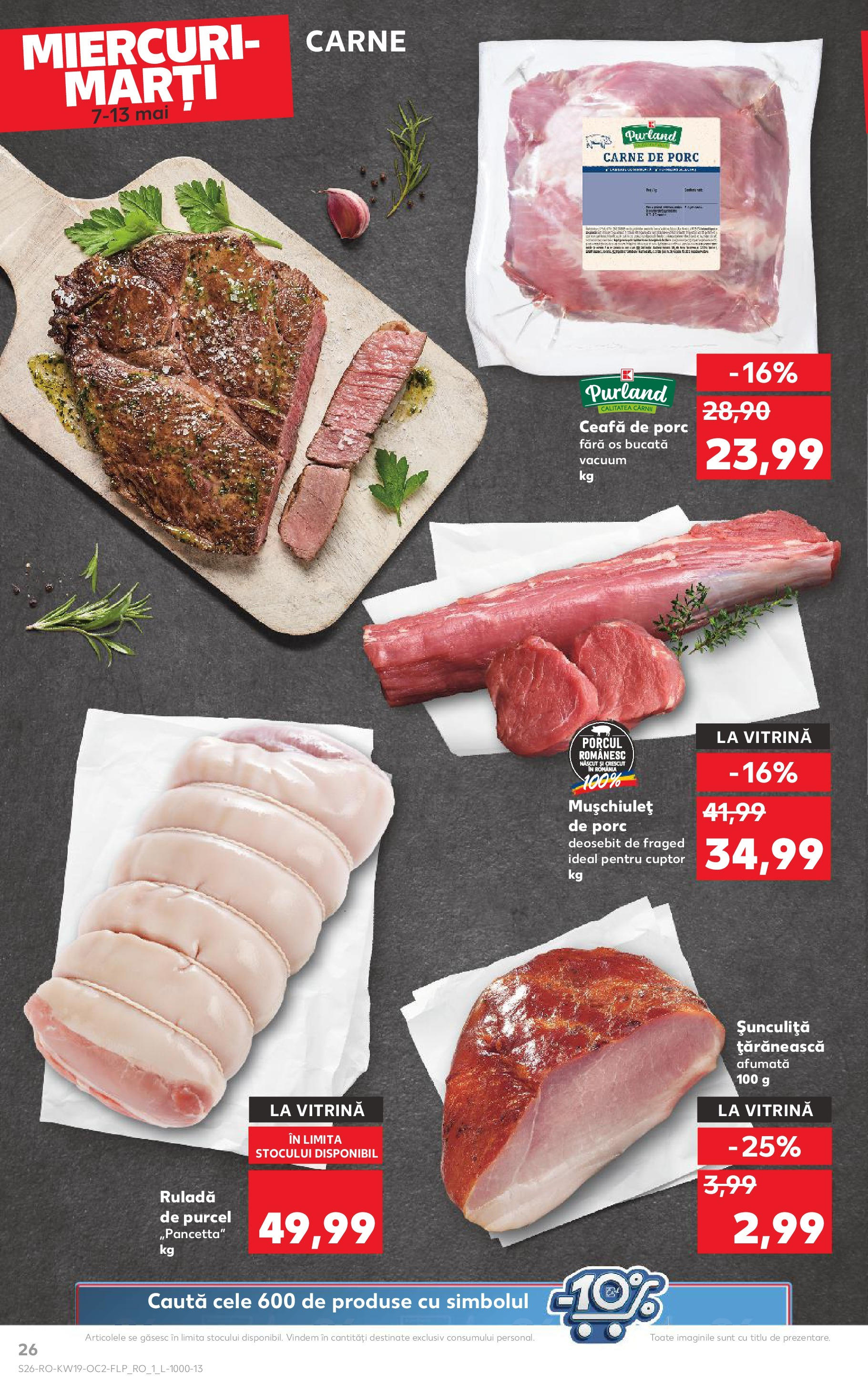 Catalog Kaufland - Bucureşti 07.05.2025 || Revista si Oferte | Pagină: 26 | Produse: Cuptor, Keçeli kalem, Vitrină, Carne De Porc Catalog Kaufland - Bucureşti 07.05.2025 - Revista si Oferta | Pagină: 26 | Produse: Cuptor, Keçeli kalem, Vitrină, Carne De Porc