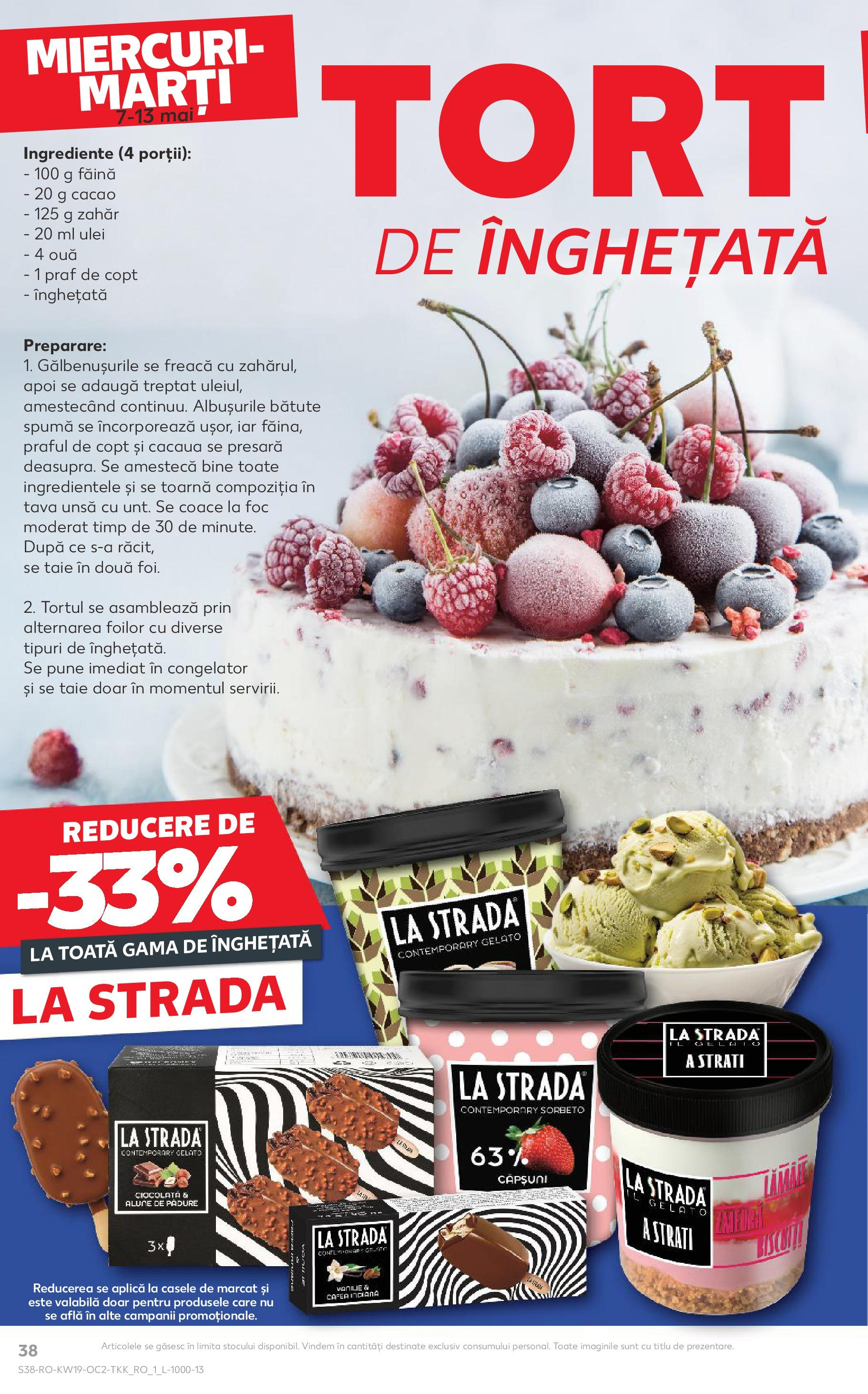Catalog Kaufland - Bucureşti 07.05.2025 || Revista si Oferte | Pagină: 38 | Produse: Tort, Ciocolată, Făină, Zahăr Catalog Kaufland - Bucureşti 07.05.2025 - Revista si Oferta | Pagină: 38 | Produse: Tort, Ciocolată, Făină, Zahăr
