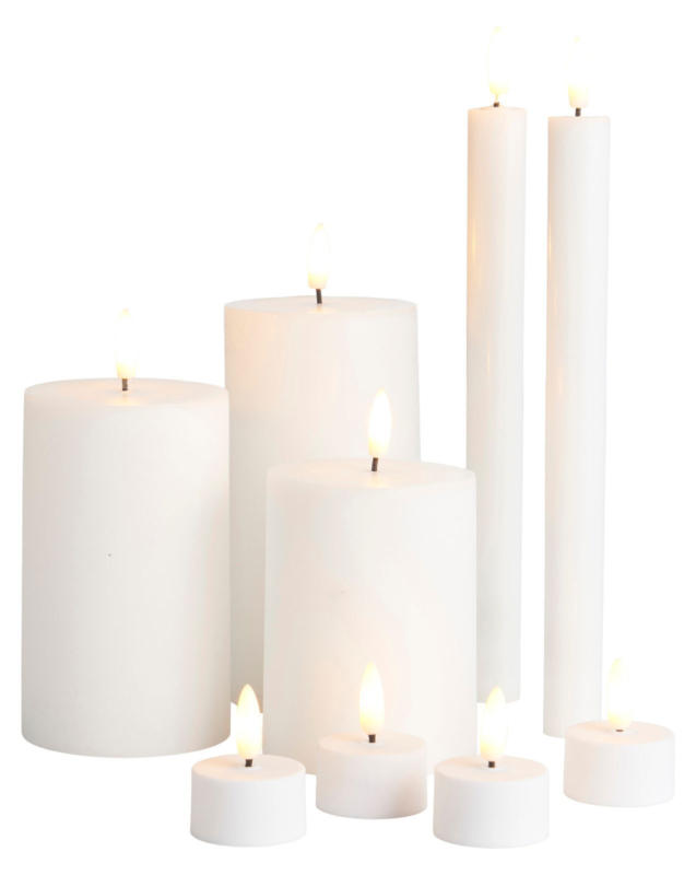 Day LED-Kerzenset 10-tlg.