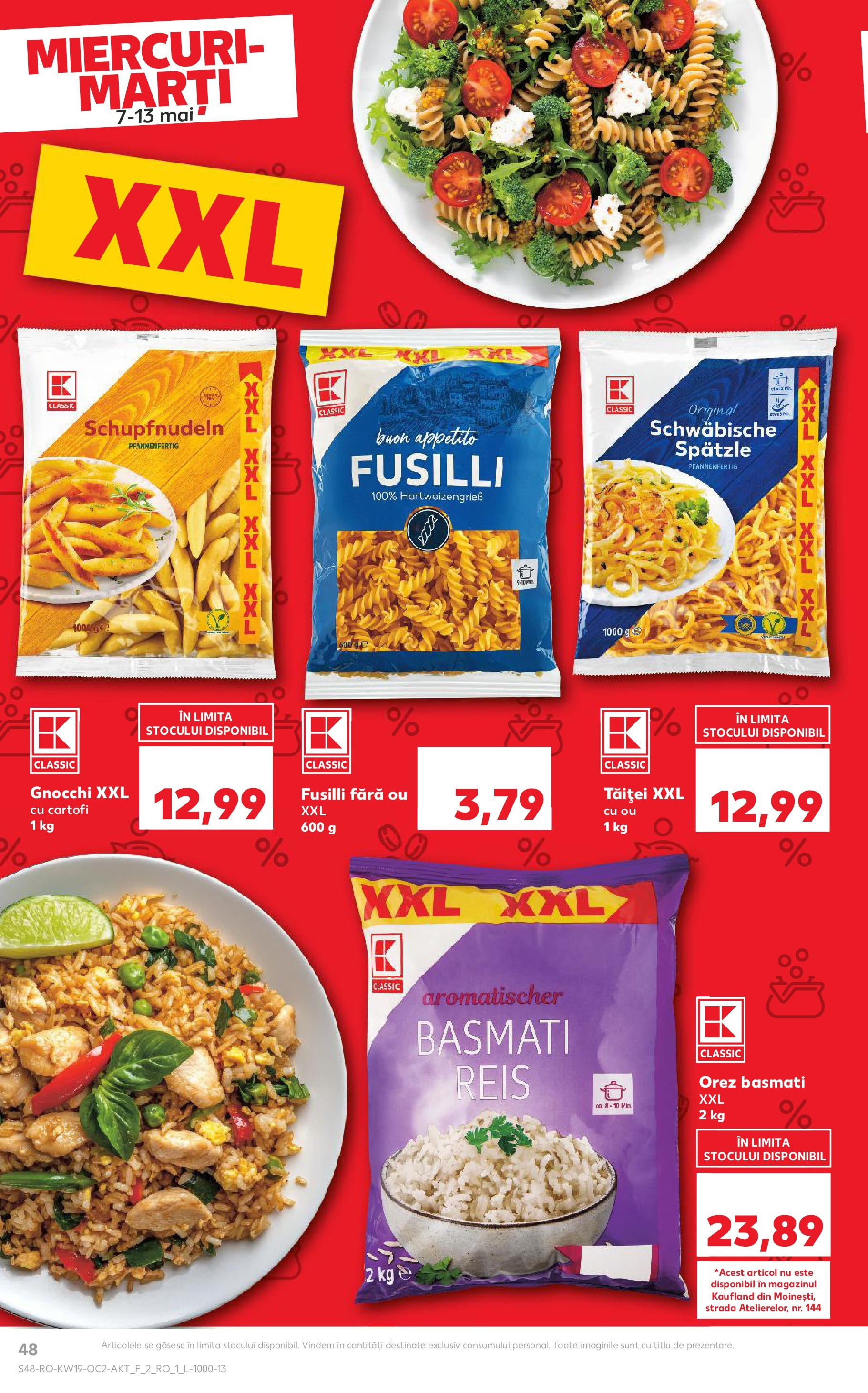 Catalog Kaufland - Bucureşti 07.05.2025 || Revista si Oferte | Pagină: 48 | Produse: Orez, Cartofi Catalog Kaufland - Bucureşti 07.05.2025 - Revista si Oferta | Pagină: 48 | Produse: Orez, Cartofi