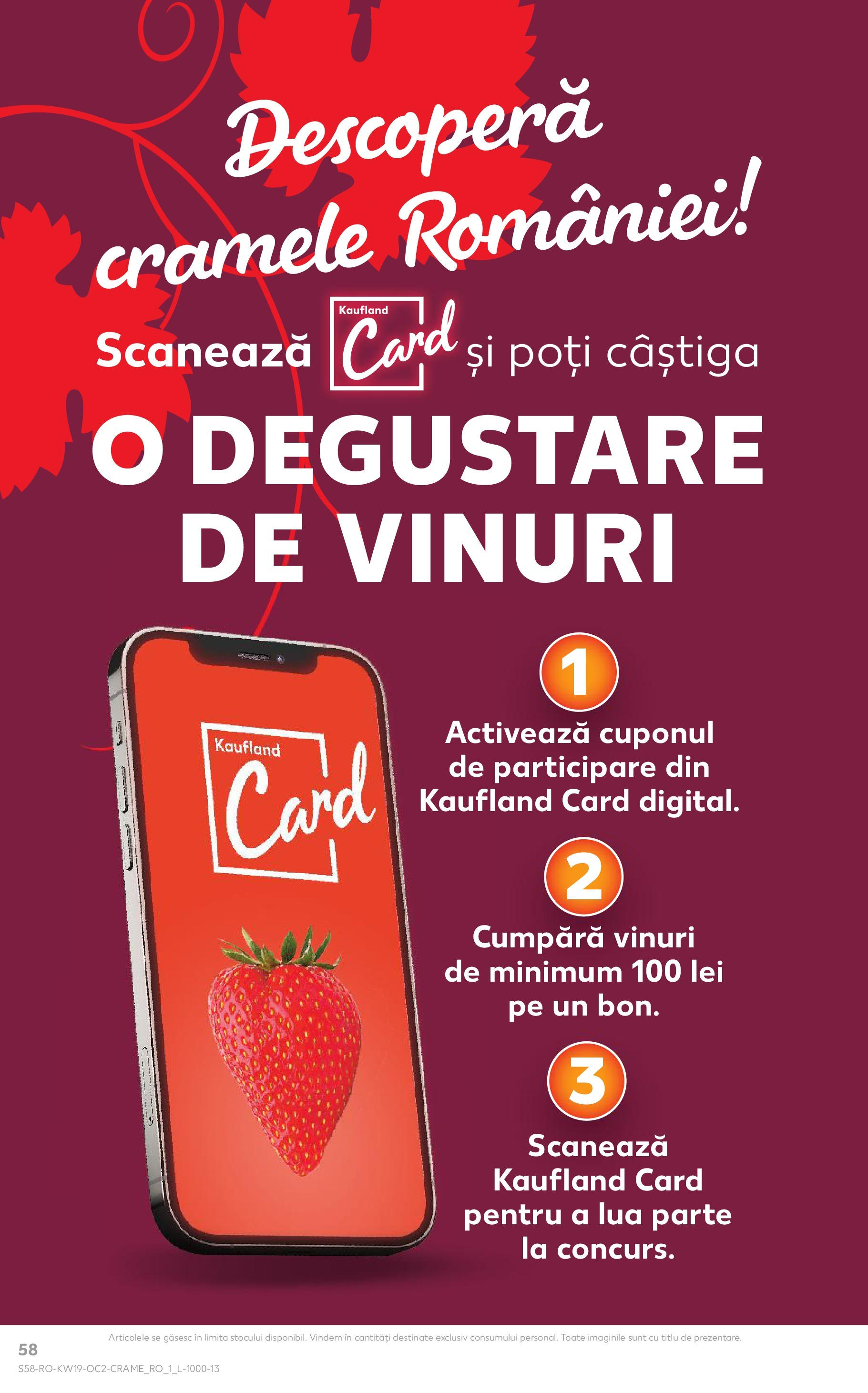 Catalog Kaufland - Bucureşti 07.05.2025 || Revista si Oferte | Pagină: 58 Catalog Kaufland - Bucureşti 07.05.2025 - Revista si Oferta | Pagină: 58