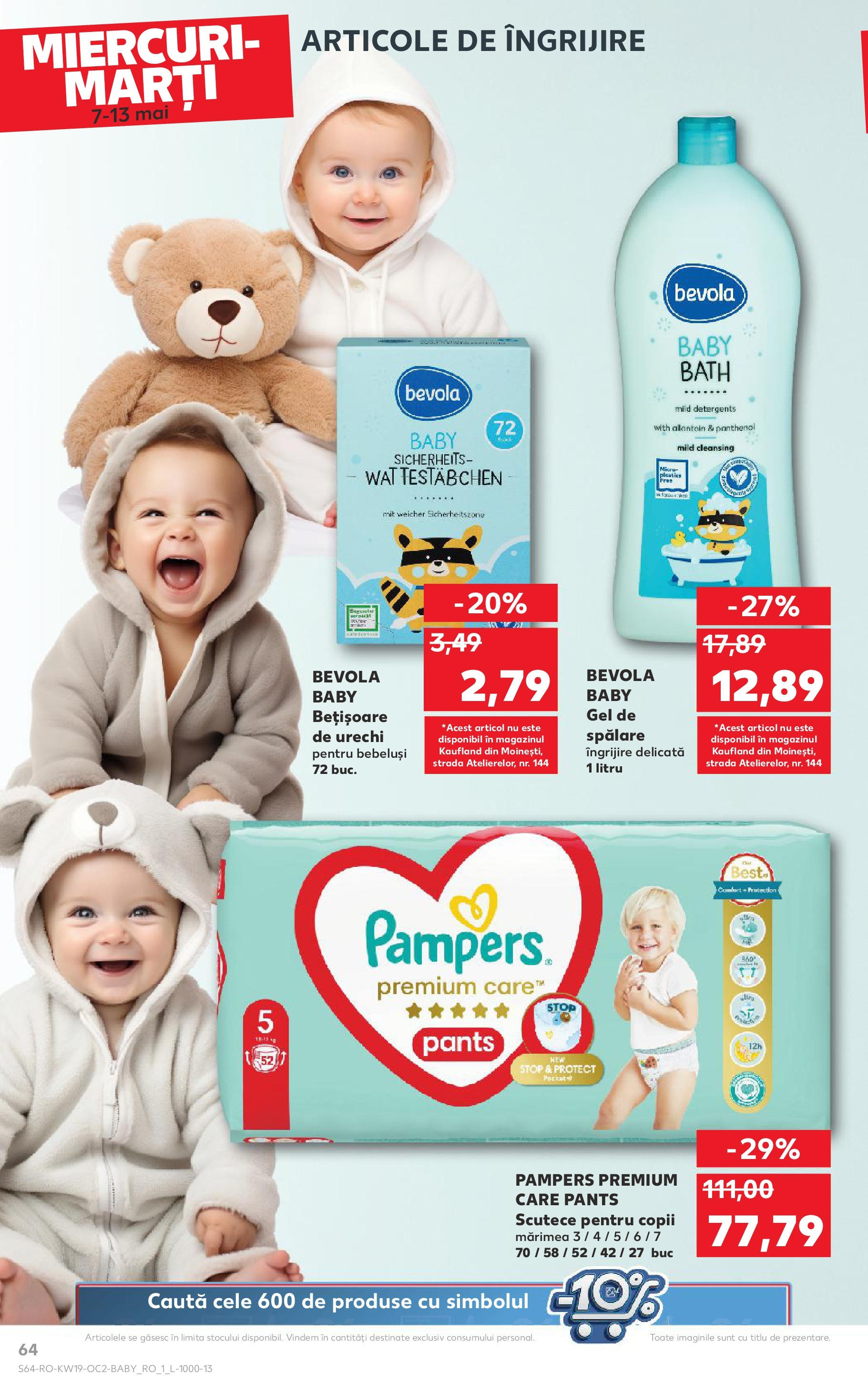 Catalog Kaufland - Bucureşti 07.05.2025 || Revista si Oferte | Pagină: 64 | Produse: Pirinç gevreği, Scutece Catalog Kaufland - Bucureşti 07.05.2025 - Revista si Oferta | Pagină: 64 | Produse: Pirinç gevreği, Scutece