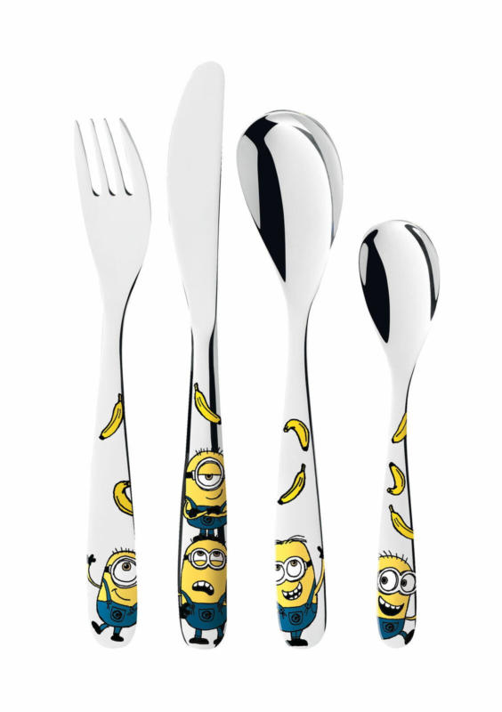 WMF Kinderbesteck-Set 4-tlg. Minions