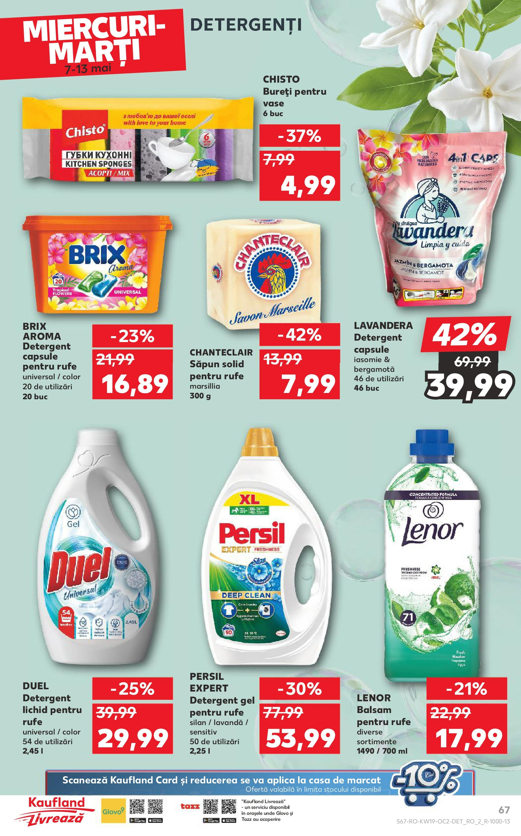 Catalog Kaufland - Bucureşti 07.05.2025 || Revista si Oferte | Pagină: 67 | Produse: Pomelo, Balsam, Cremă, Detergent Catalog Kaufland - Bucureşti 07.05.2025 - Revista si Oferta | Pagină: 67 | Produse: Pomelo, Balsam, Cremă, Detergent