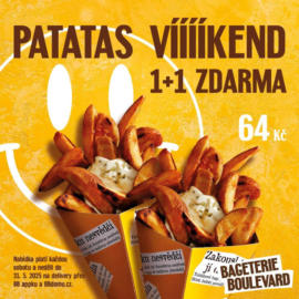 Patatas Vííííkend 1+1 zdarma