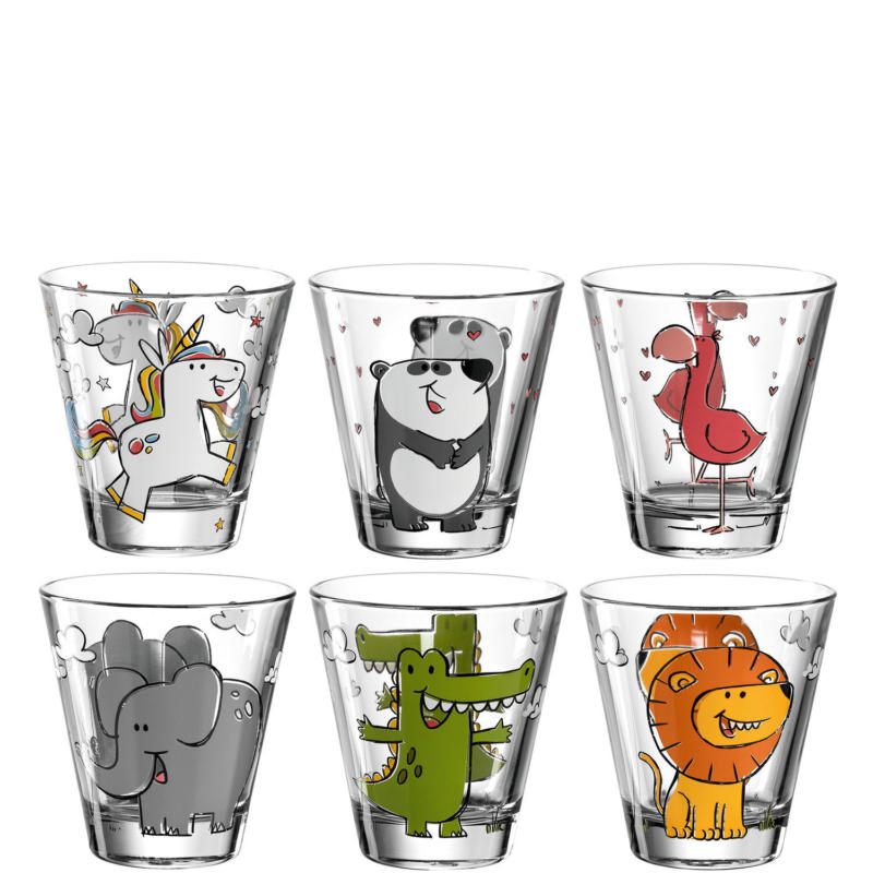 Leonardo Kindergläserset 6-tlg. BAMBINI