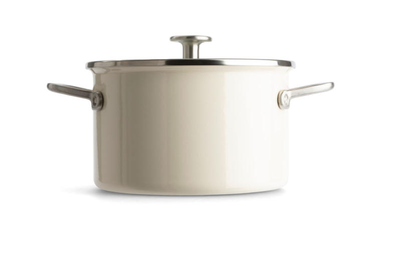 KitchenAid Fleischtopf almond white COOKWARE