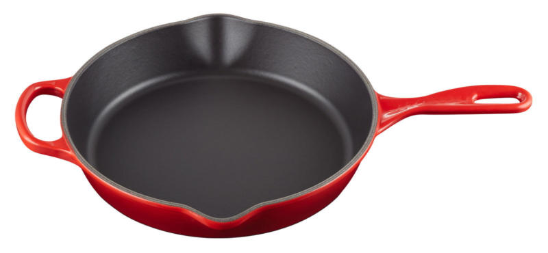 LE CREUSET Brat-/ Servierpfanne hoch 26cm Kirschrot