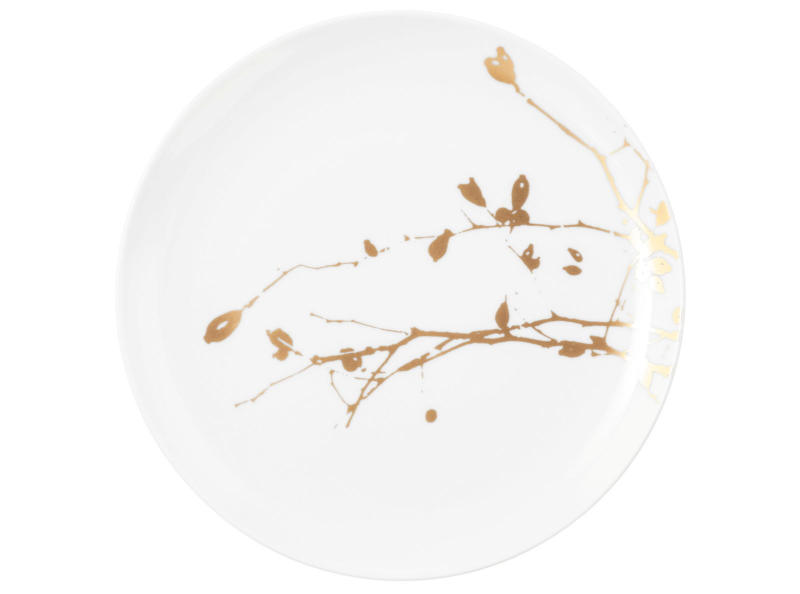 Seltmann Weiden Frühstücksteller LIBERTY GOLDEN ROSE