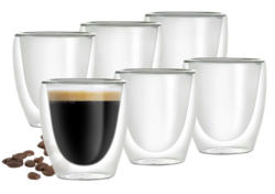 Moritz & Barista Torino Thermo-Espressogläser 6-tlg.