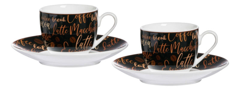 Ritzenhoff & Breker Espressotassen-Set 4-tlg.AROMATICO