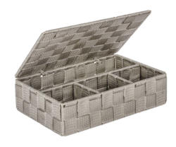 Wenko Badorganizer Adria klein mit Deckel