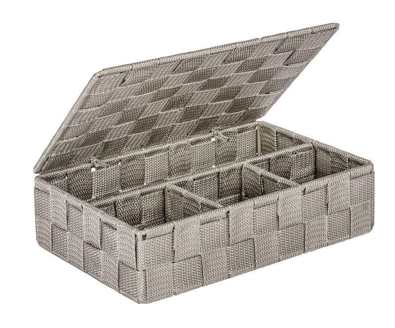 Wenko Badorganizer Adria klein mit Deckel