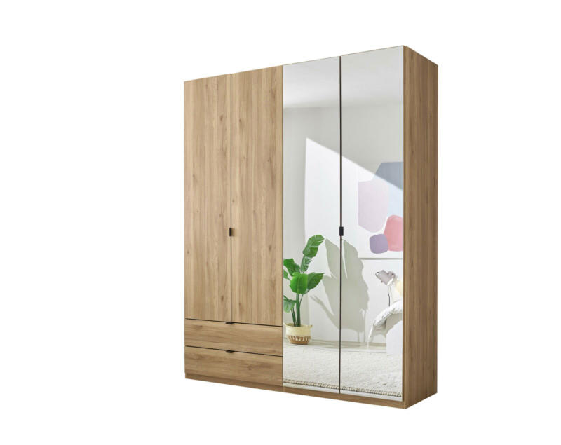 XORA Kleiderschrank 4-türig NORTE