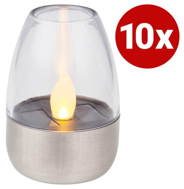 Ambia Garden Solarleuchten 10er-Set