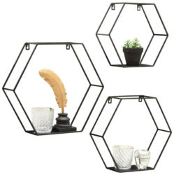 XORA Wandregal 3er Set DANA