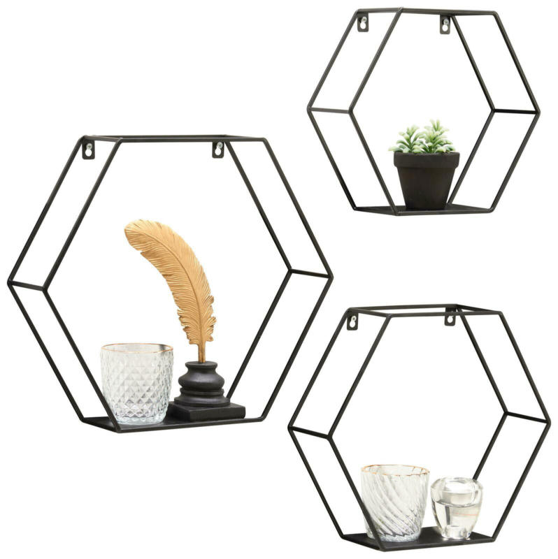 XORA Wandregal 3er Set DANA
