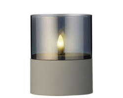 Lumineo LED-Kerze Wachs