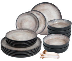 Moritz & Tellerset Vida Beige 18-tlg.