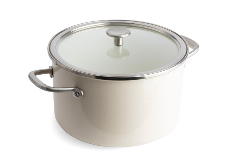 KitchenAid Fleischtopf almond white COOKWARE