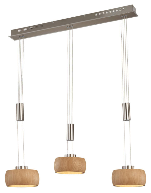 Fischer & Honsel Pendelleuchte SHINE-WOOD