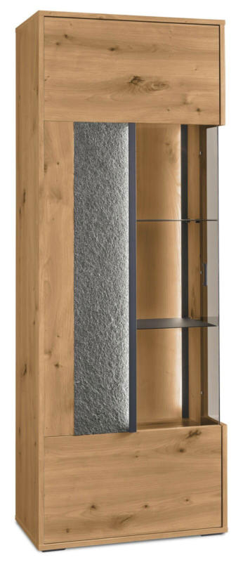 Set one by Musterring Highboard/Vitrine links DELTONA
