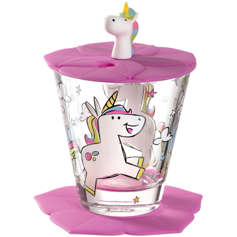 Leonardo Kindertrinkset 3-tlg. Einhorn