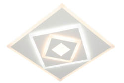 Novel LED-Deckenleuchte