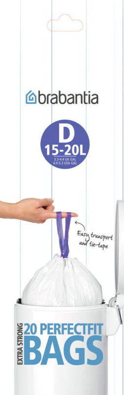 Brabantia 20 Müllbeutel PERFECTFIT