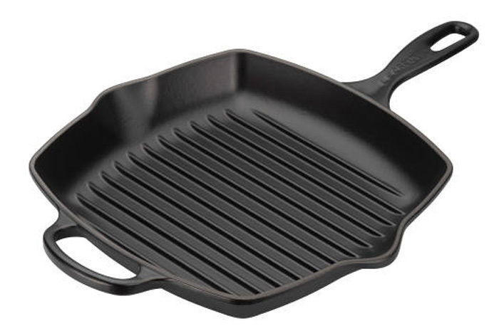 LE CREUSET Grillpfanne 26cm Schwarz SIGNATURE