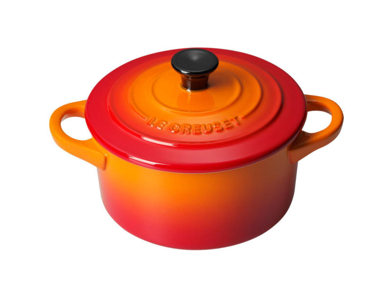 LE CREUSET Mini Cocotte 10 cm Ofenrot