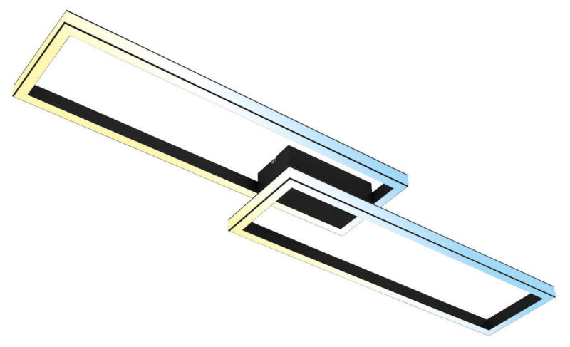 Briloner LED-Deckenleuchte FRAME BOLD