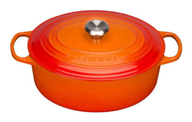 LE CREUSET Bräter 31cm Ofenrot SIGNATURE