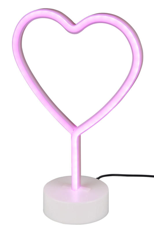 Reality Leuchten LED-Tischleuchte HEART FUN