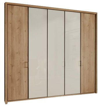 XORA Drehtürenschrank 5-trg. ALL-IN