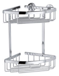 Tesa Eck-Duschablage ALUXX CHROME