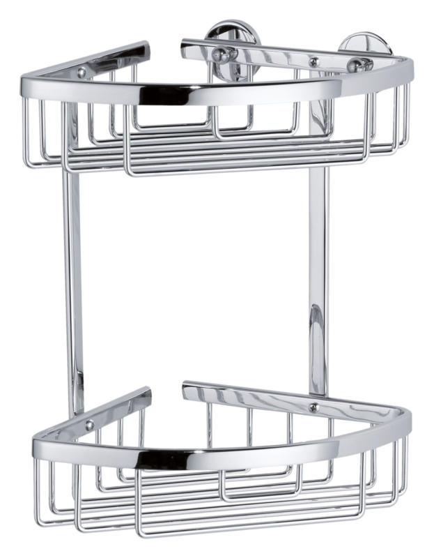 Tesa Eck-Duschablage ALUXX CHROME