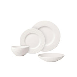 Villeroy & Boch Tafelservice 16-tlg. MANUFACTURE ROCK BLANC