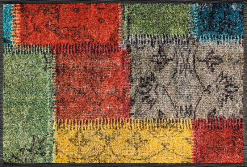 Kleen-Tex Fußmatte Vintage Patches