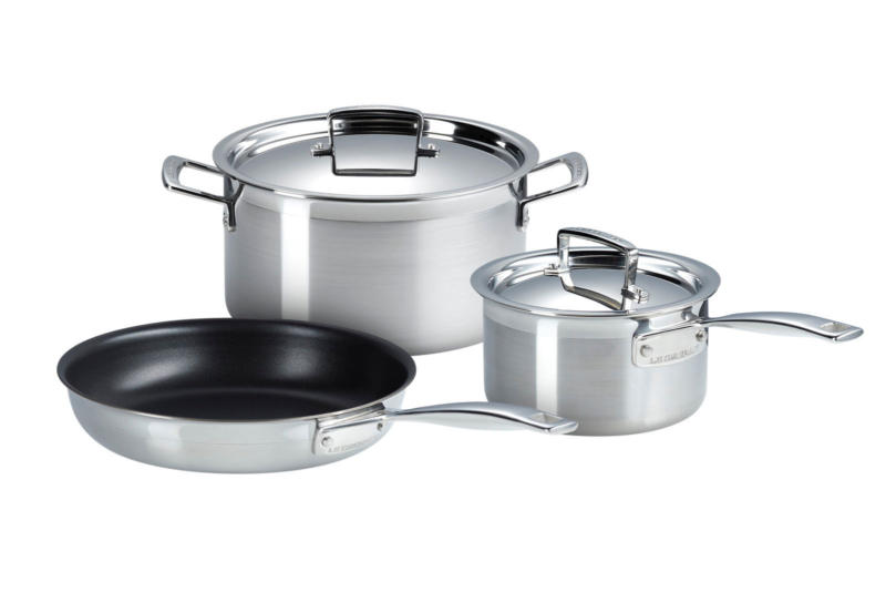 LE CREUSET Topfset 3-tlg. 3-PLY