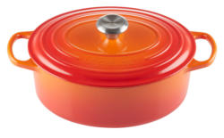 LE CREUSET Bräter oval 29 cm Ofenrot SIGNATURE