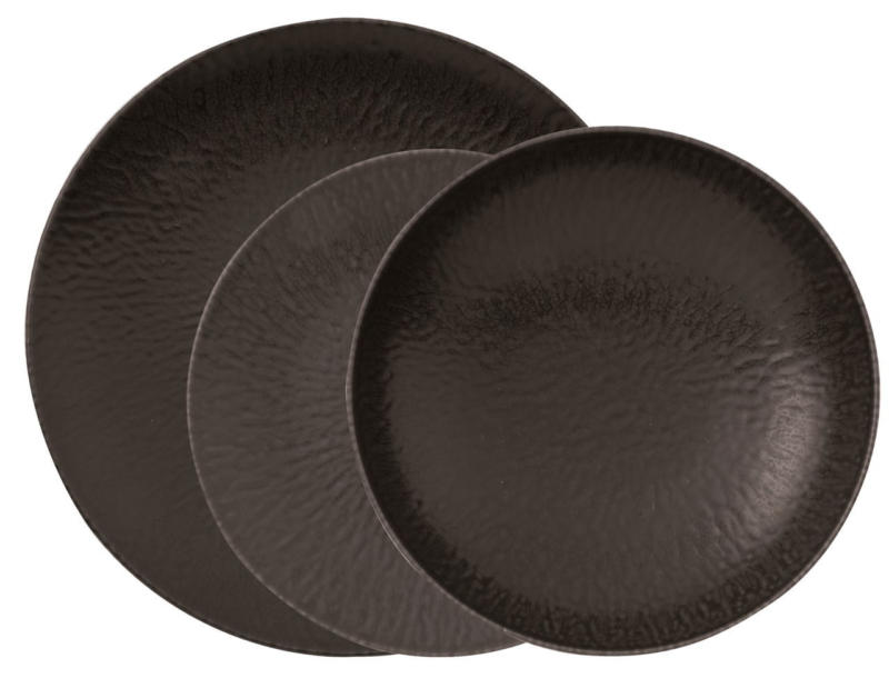 Arthur Krupp Tellerset 12-tlg. Onyx