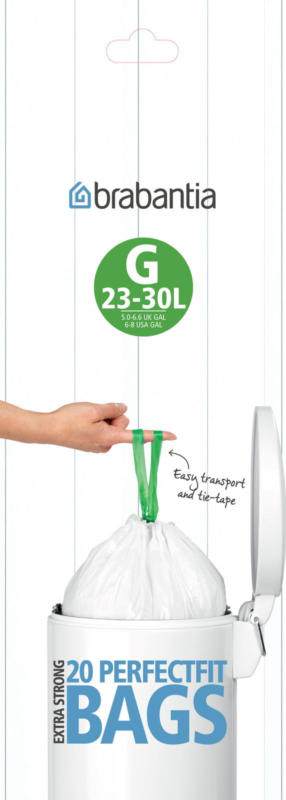 Brabantia 20 Müllbeutel PERFECTFIT
