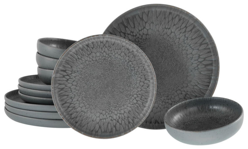 Creatable Tellerset 12-tlg. UNO VOLKANO