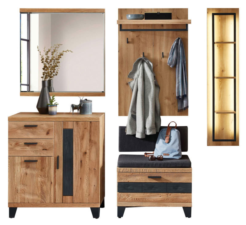 Linea Natura Garderobenkombination-Set PERSIKO
